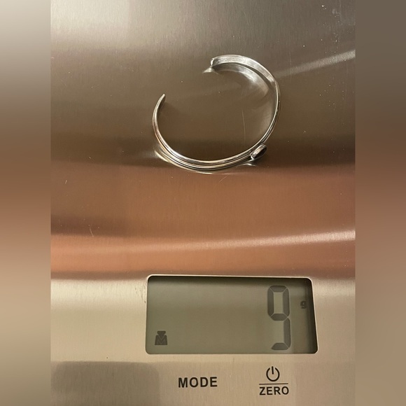 Black onyx cabochon bracelet - Picture 9 of 9